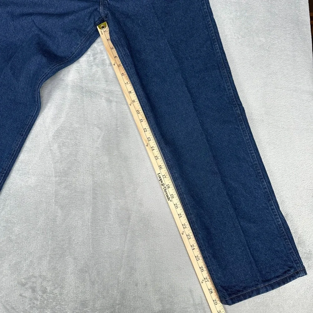 Wrangler 47MWZ‎ Regular Fit Jeans Mens 36x30 Blue Denim Cowboy cut Western Work